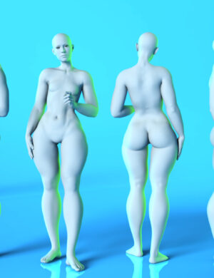 Gliched Body Shapes