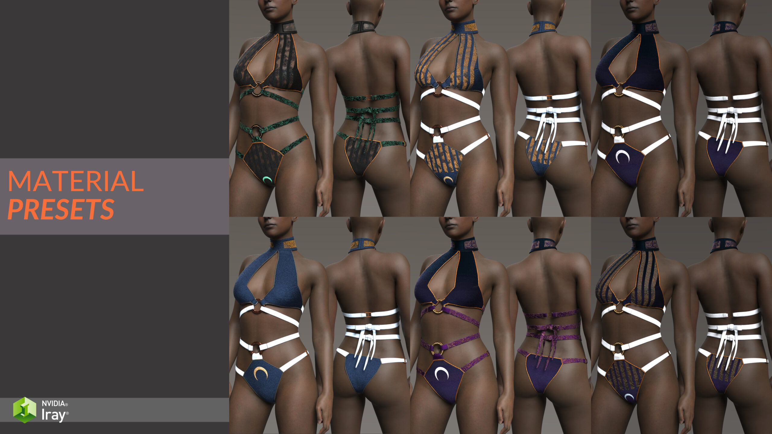 Nocturne Material Set Showcase 02