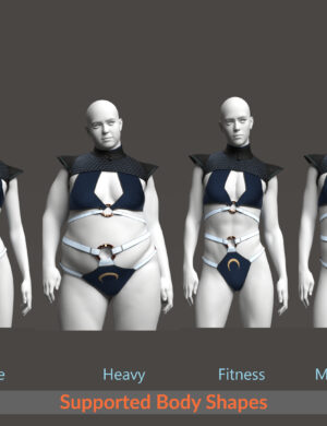 Lineup of the supported base Genesis 9 bodies for Nocturne