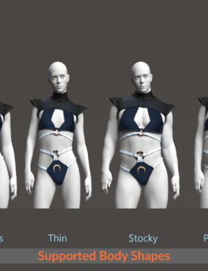 Lineup of the supported base Genesis 9 bodies for Nocturne