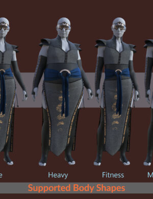 Covenant Vestige supported body shapes set 2