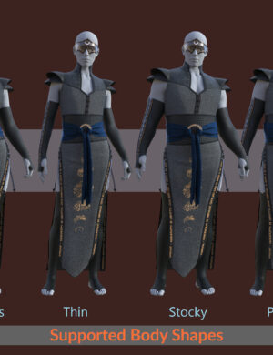 Covenant Vestige supported body shapes set 1