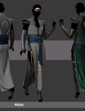 Covenant Vestige Material Set showing Morne and Regal