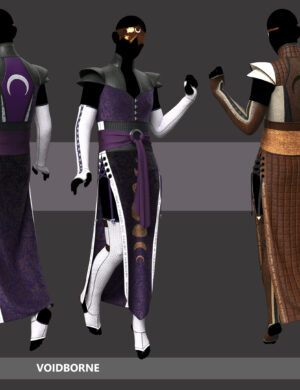 Covenant Vestige Material Set showing Voidborne and Bone