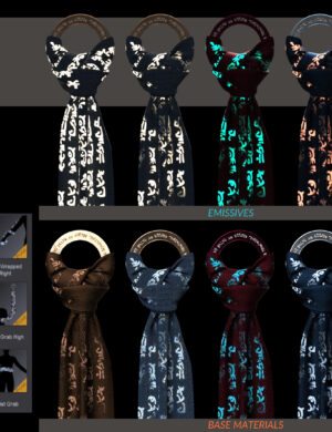 Wisp List Promo, All Materials and Poses