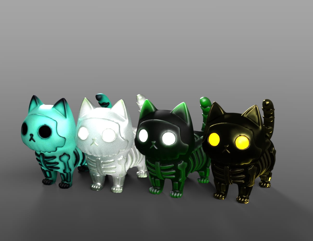 Cute halloween props