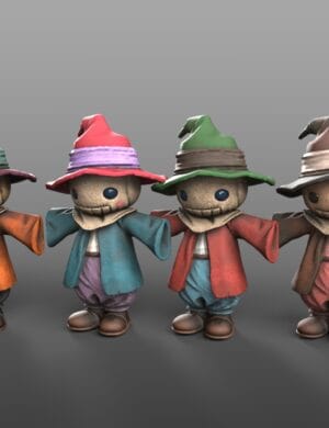 Cute halloween props