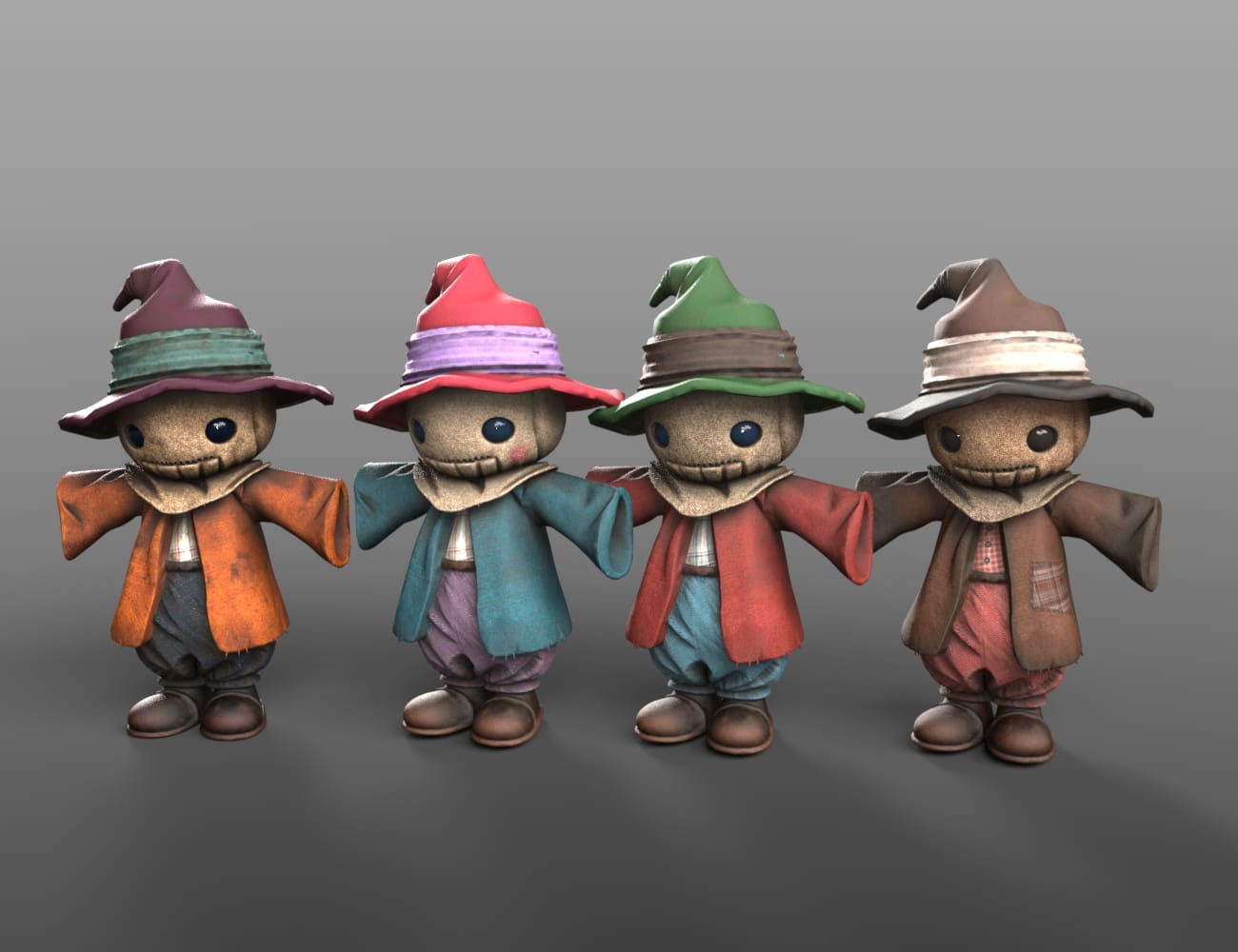 Cute halloween props