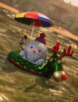 Advent Calendar: Melted Snowman