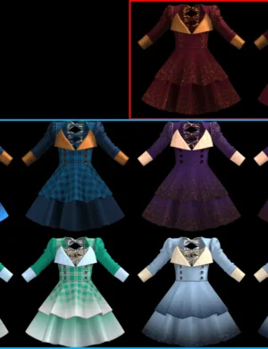 Advent Calendar: Christmas Bow Dress For G9