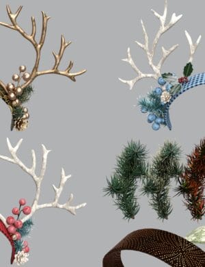 Advent Calendar: Holly Headdress for Genesis