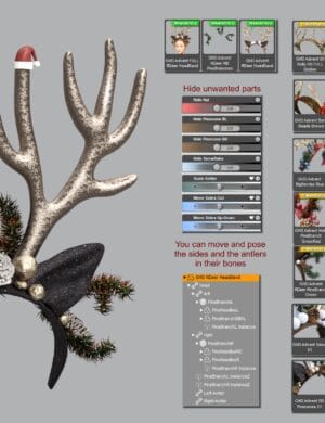 Advent Calendar: Holly Headdress for Genesis