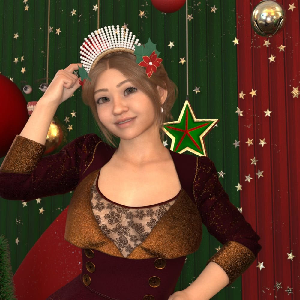 Advent Calendar: Arah3D Christmas Renaissance Jewelry