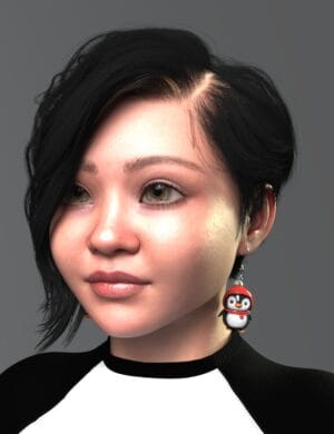 Advent Calendar: Cute Christmas Animal Earrings for G8F and G9