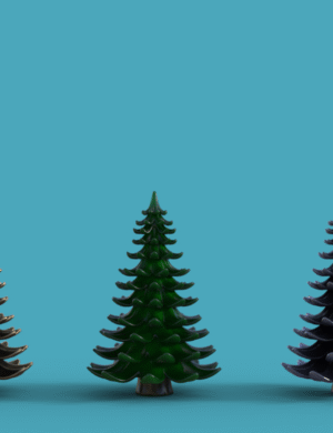 Advent Calendar: Modern Trees