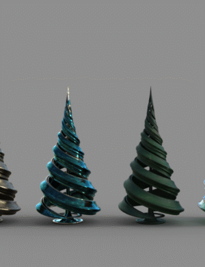 Advent Calendar: Modern Trees