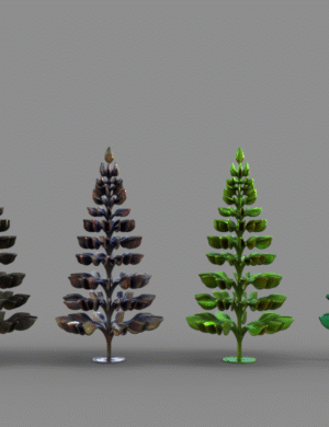 Advent Calendar: Modern Trees