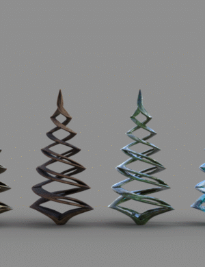Advent Calendar: Modern Trees
