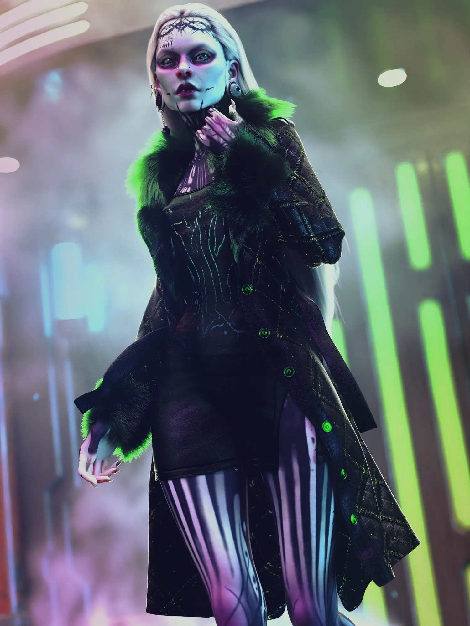 Trendsetter for dForce Winter Long Coat for G9