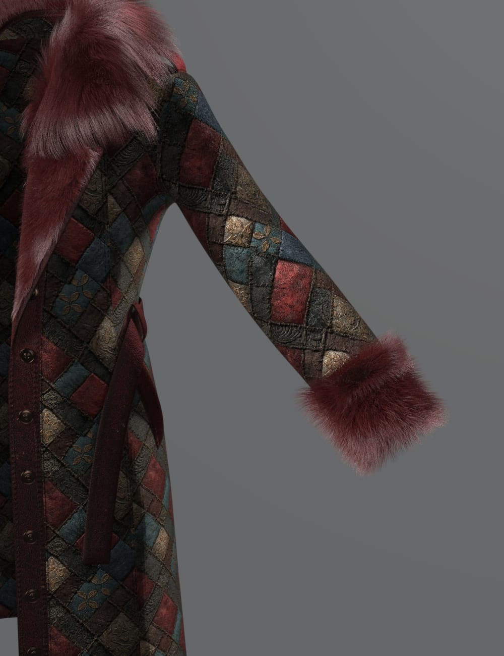 Trendsetter for dForce Winter Long Coat for G9