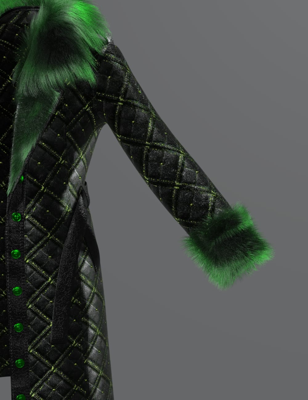 Trendsetter for dForce Winter Long Coat for G9