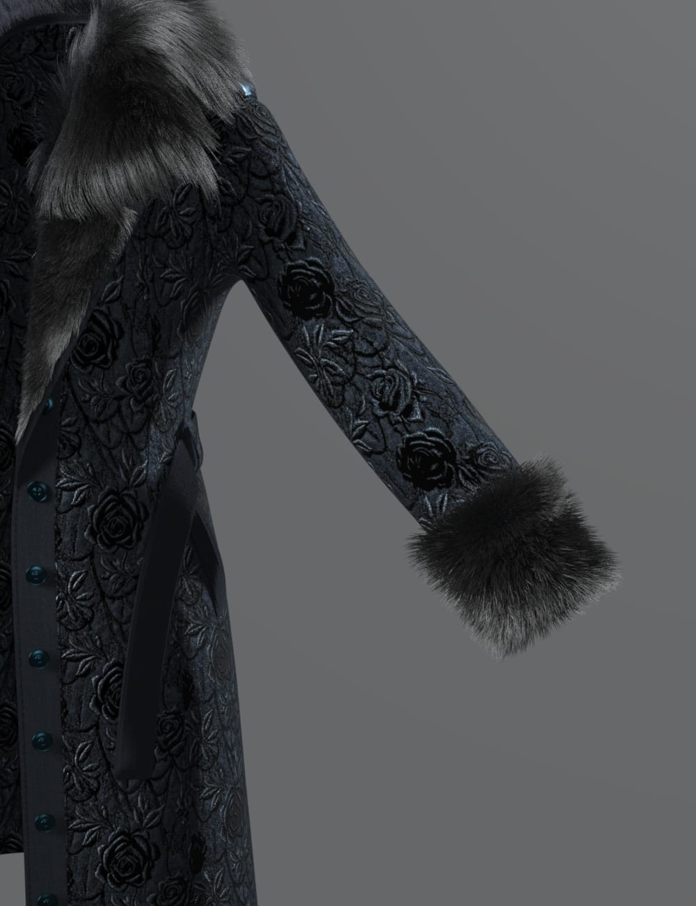 Trendsetter for dForce Winter Long Coat for G9