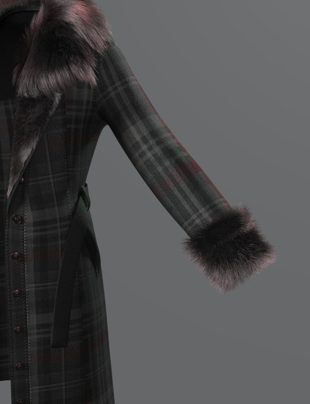 Trendsetter for dForce Winter Long Coat for G9