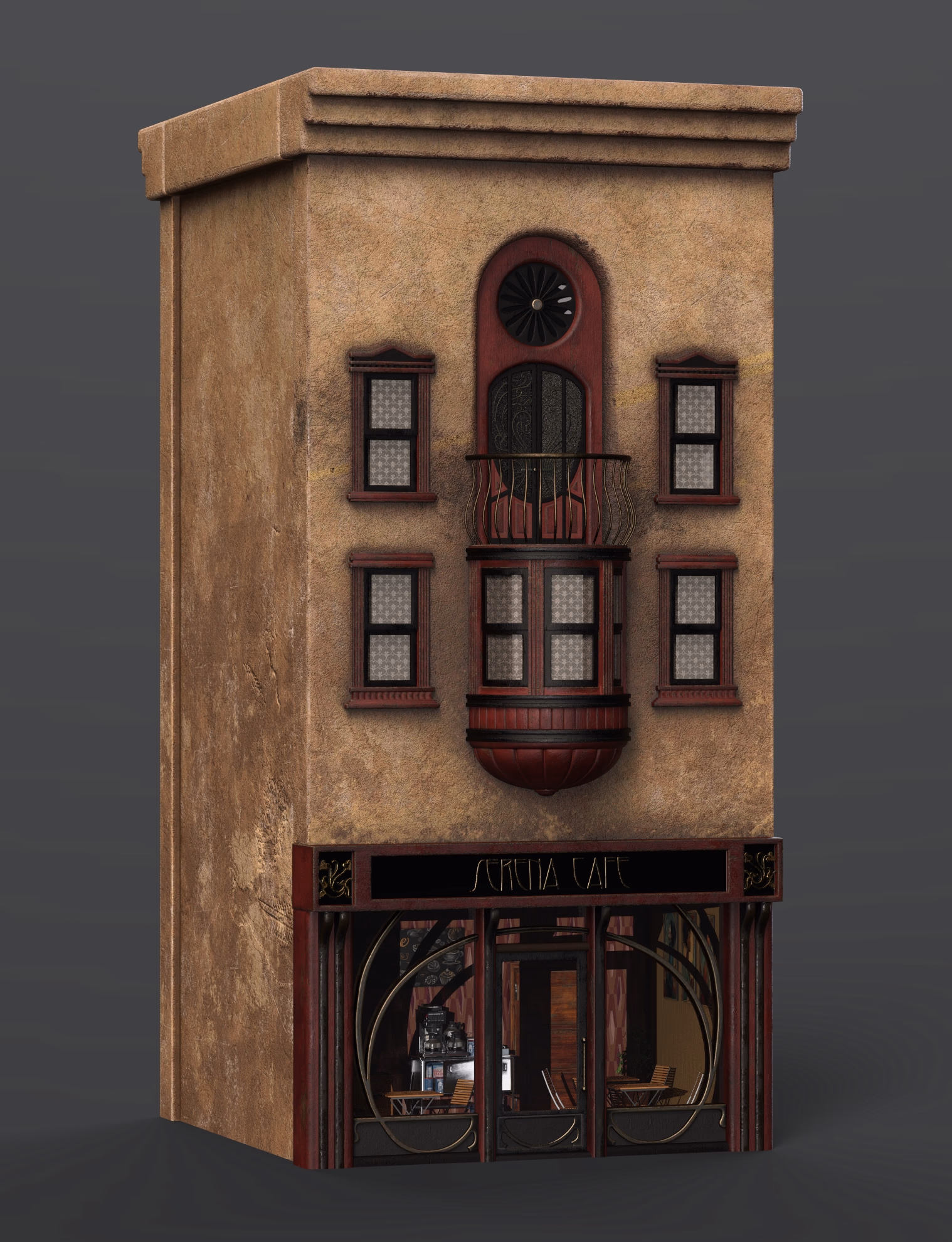 Art Deco style Balcony 1 - Image 7