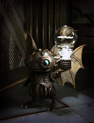Bulbi Steampunk Mechanical Lamp Pack
