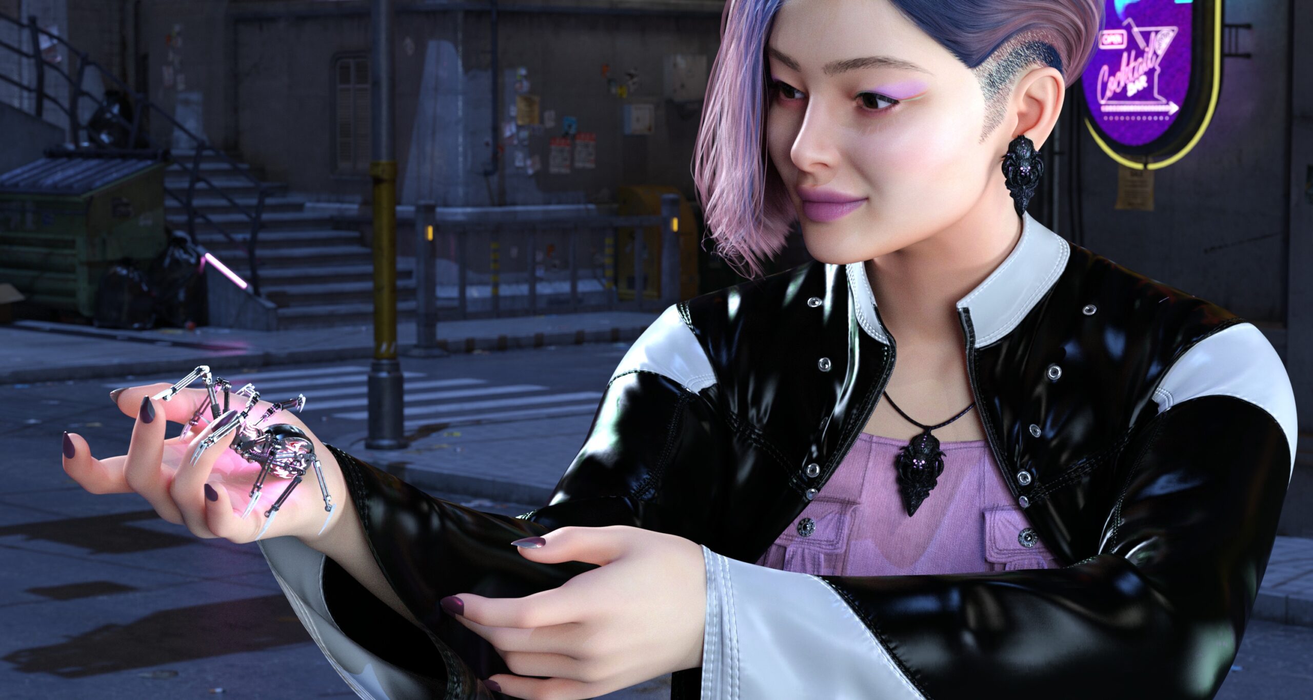 Genesis 9 Totem Jewelry Set: Earrings & Pendant - Image 5