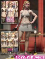 summer fashion bundle 3d models
