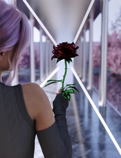 International Women's Day: Glass Rose