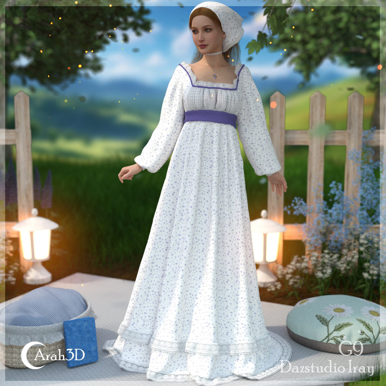 Arah3D Cottage Girl for G8F and G9 - Image 5