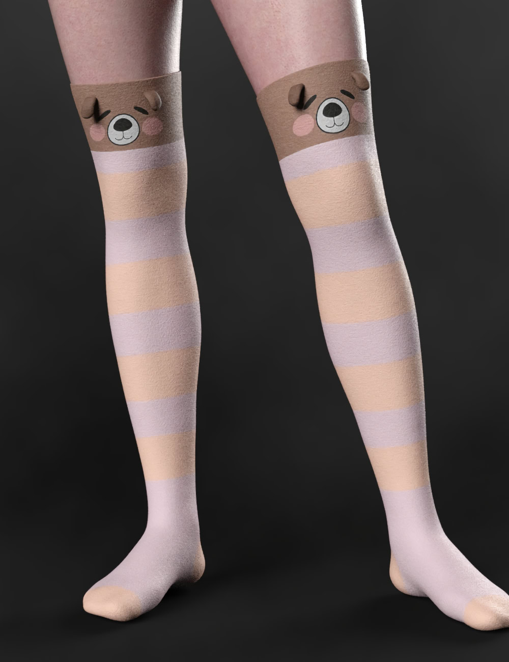 HX Teddy Bear Stockings for G8 Female and Genesis 9 3 HX Teddy Bear Stockings for G8 Female and Genesis 9 - Image 3