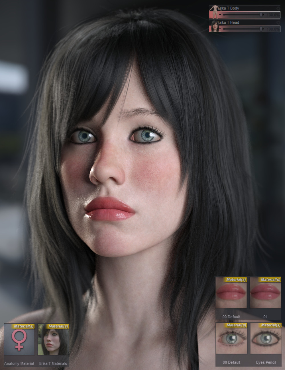 Erika T With Pro textures For Genesis 8 Female 1 Erika T With Pro textures For Genesis 8 Female