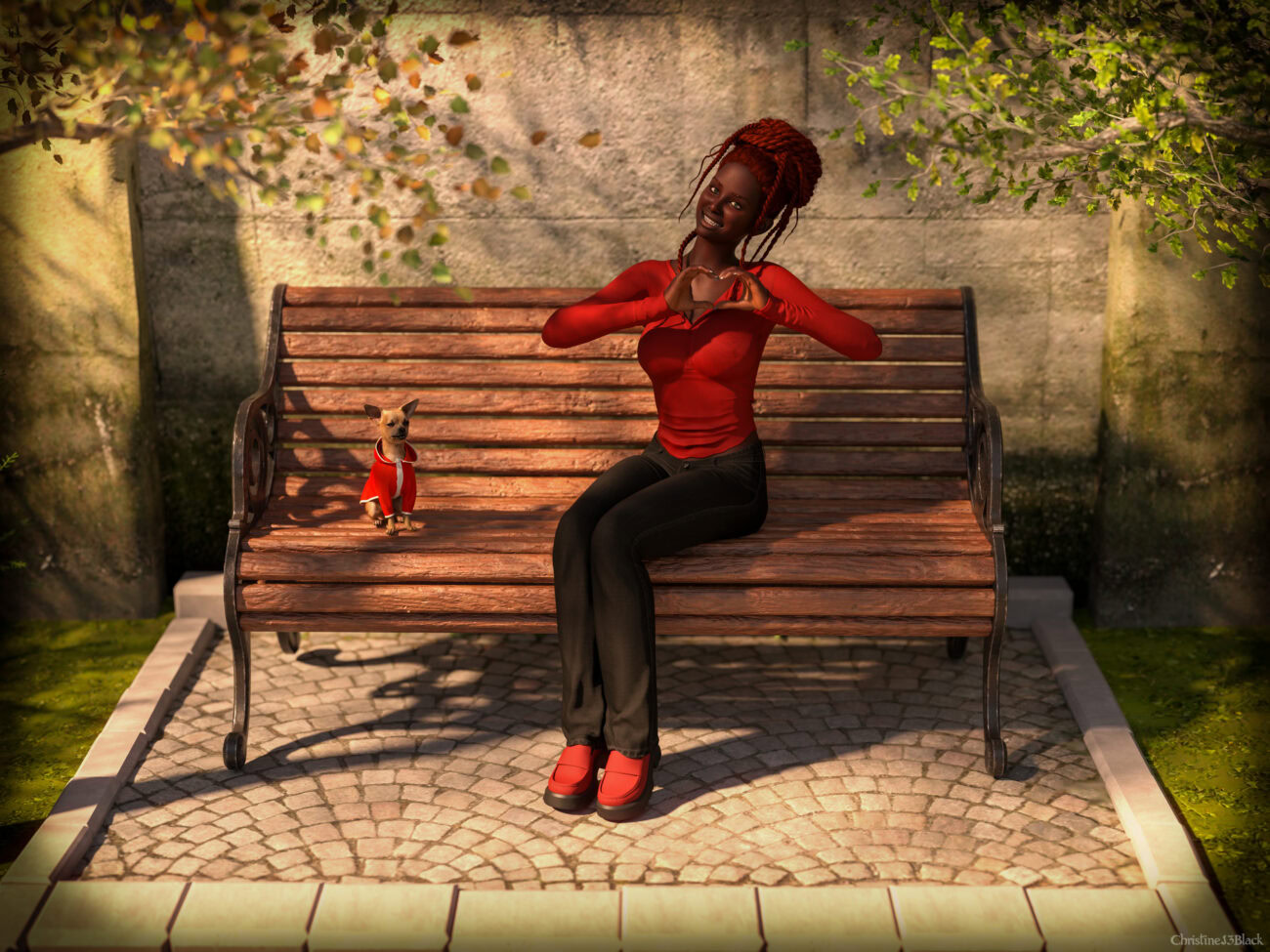 Feminine Poses for Genesis 8 Female and Genesis 9 - Image 2