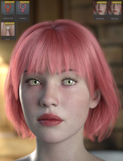 Alica V5 With Pro textures For Genesis 8 Female