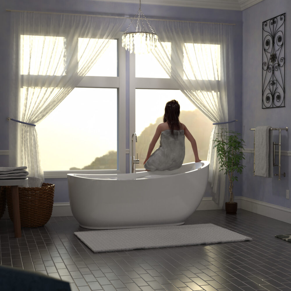 GCJ Bubbles Bathroom Environment