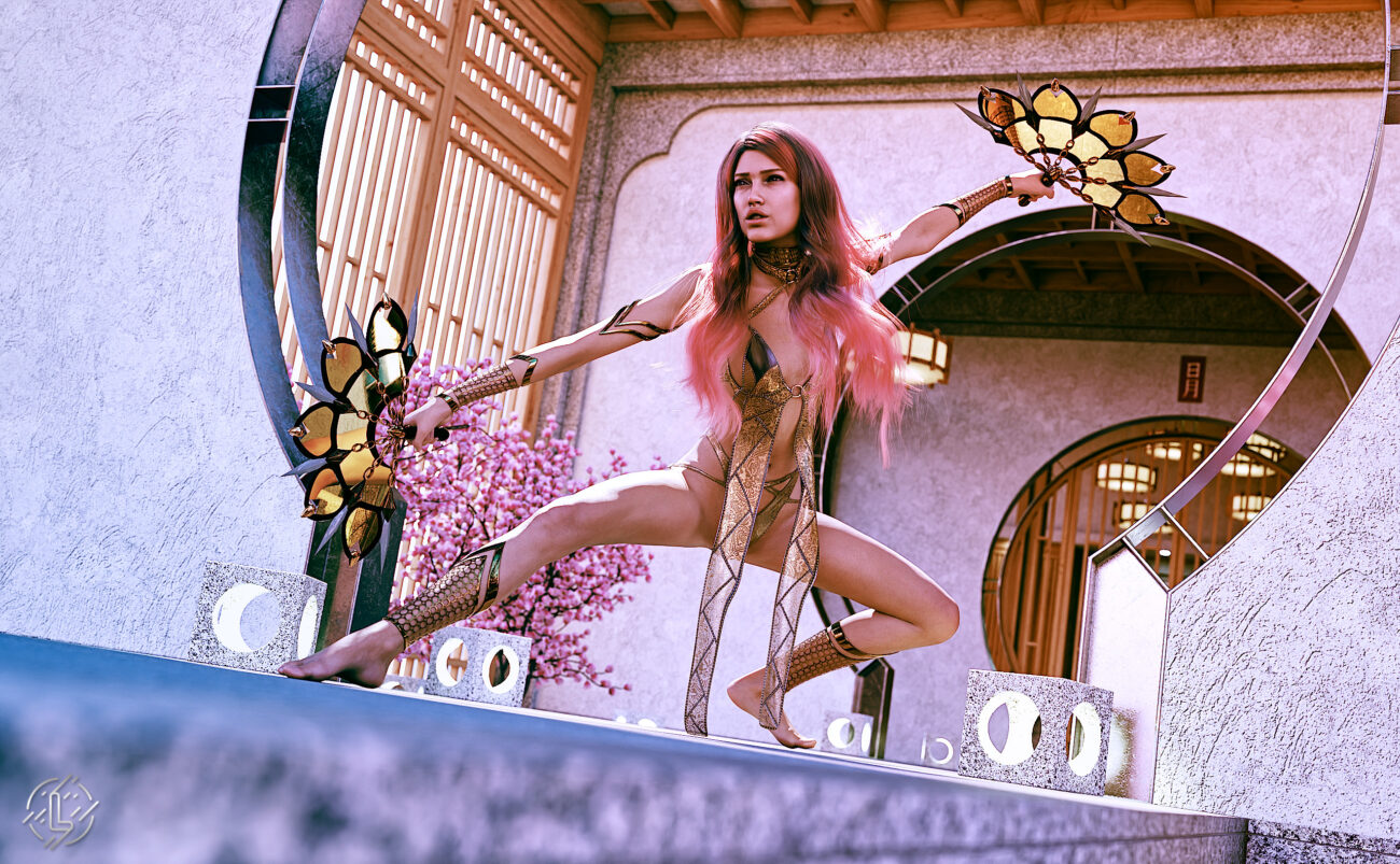 Lotus War Fan Action - Poses & Prop for G9 and G8F - Image 5