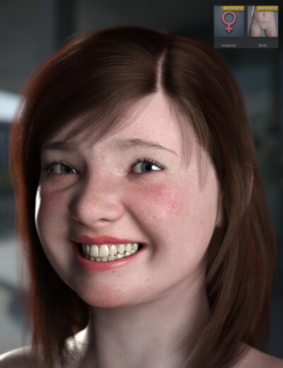 Ruza V2 With Pro textures For Genesis 8 Female