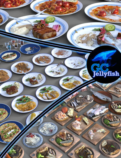 Dirty Dishes Food and Drink Props Bundle Image