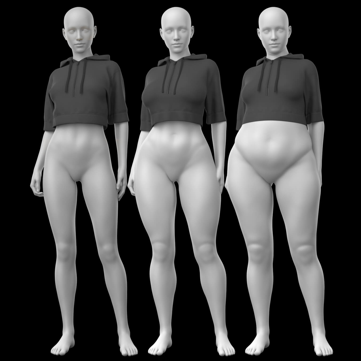 dForce Hoodie 4 for Genesis 8 Female - Image 5