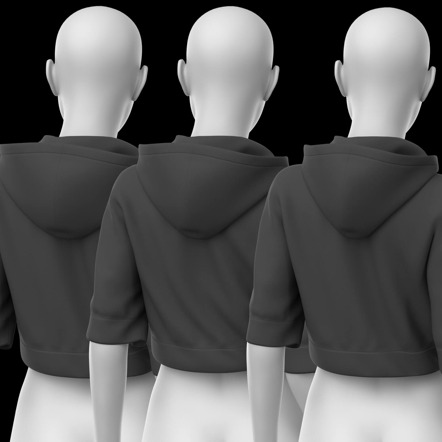 dForce Hoodie 4 for Genesis 8 Female - Image 2