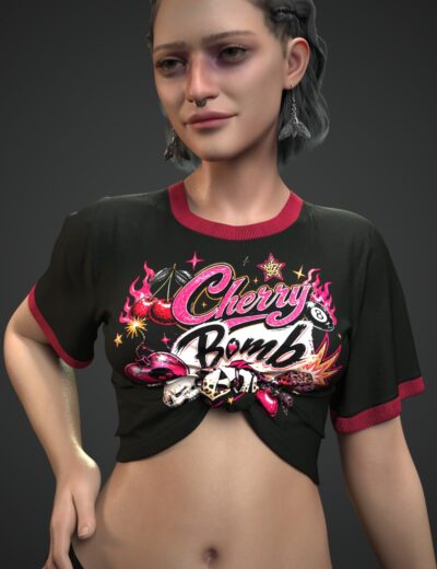 Knot Shirt for Genesis 8 Female and Genesis 9