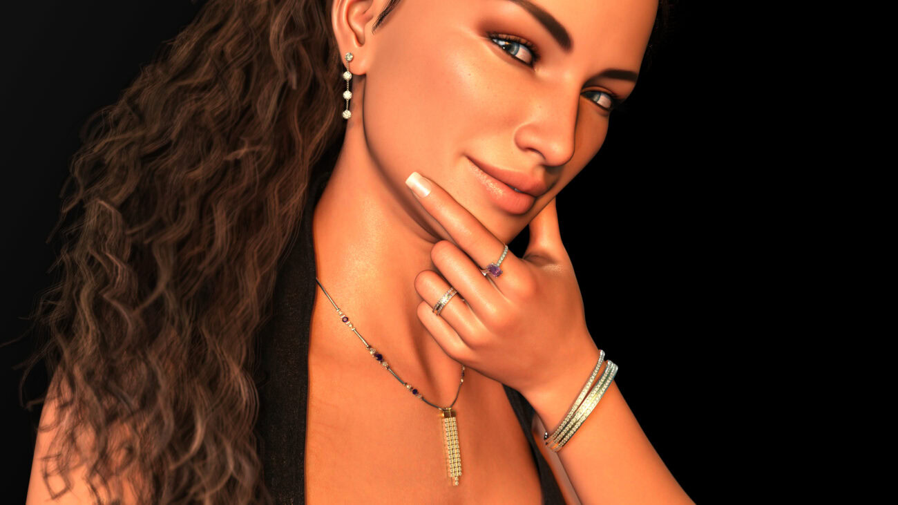 GCJ Sparkles Jewelry for Genesis 8 Female, Genesis 8.1Female, and Genesis 9 - Image 15