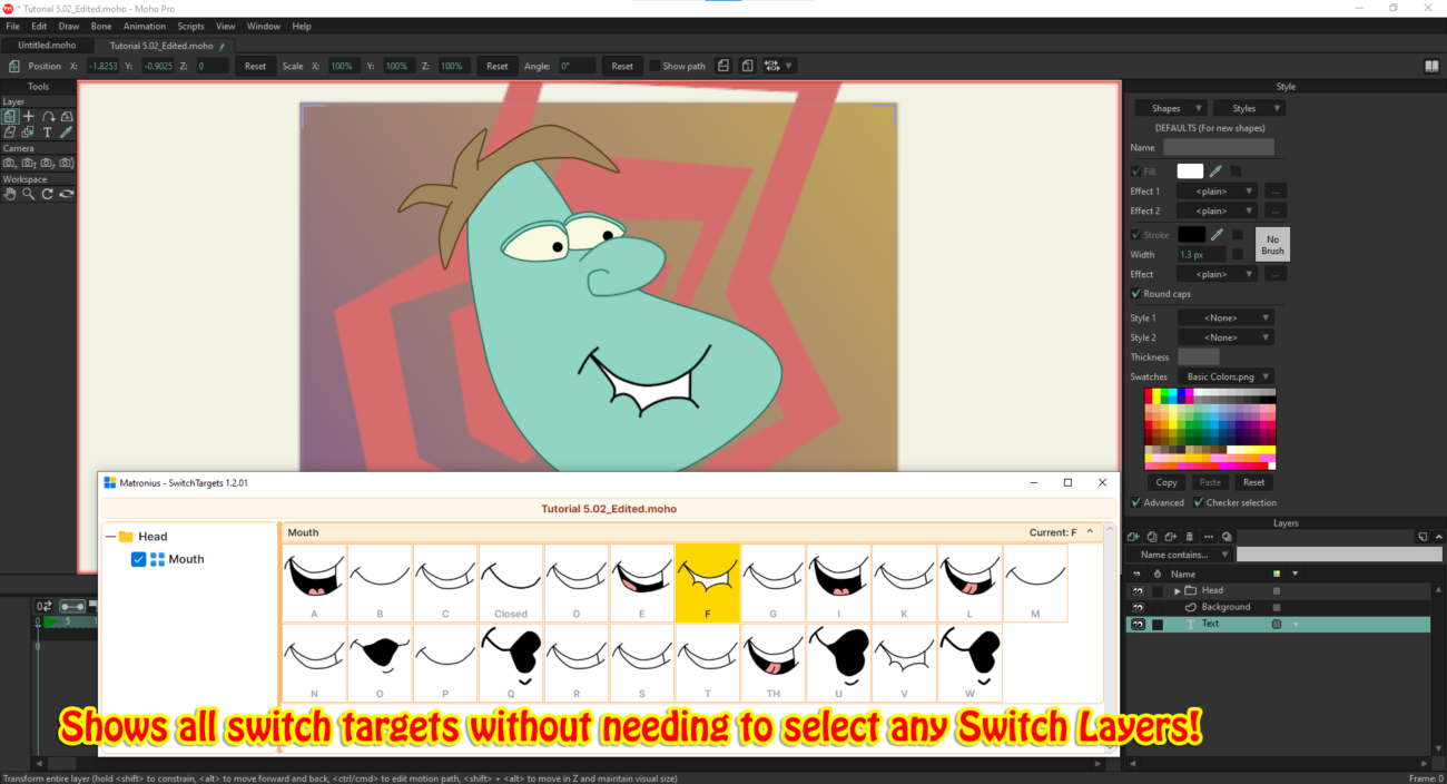 SwitchTargets for Moho Pro 14 (Win/Mac) - Image 4